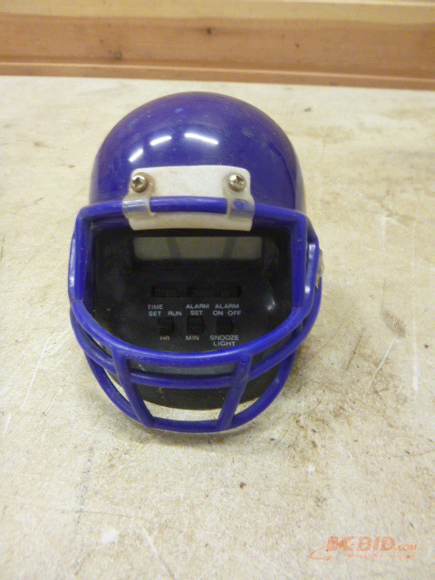 lot 82 image: Small Viking Helmet Alarm Clock