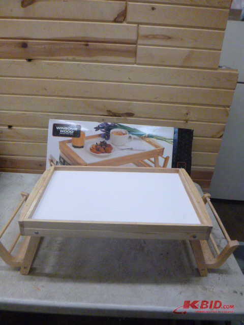 lot 117 image: Winsome Wood Deluxe Bed Tray