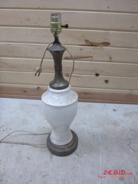 lot 161 image: Old Table Lamp
