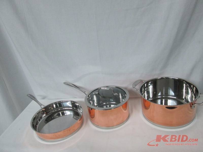 Chefs Mark Copper-Plated Cookware Set