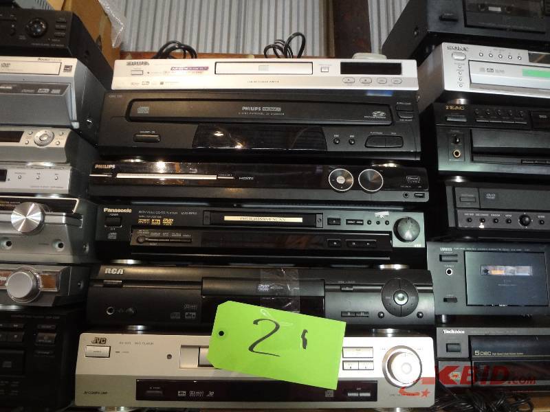 Stack of Electronics