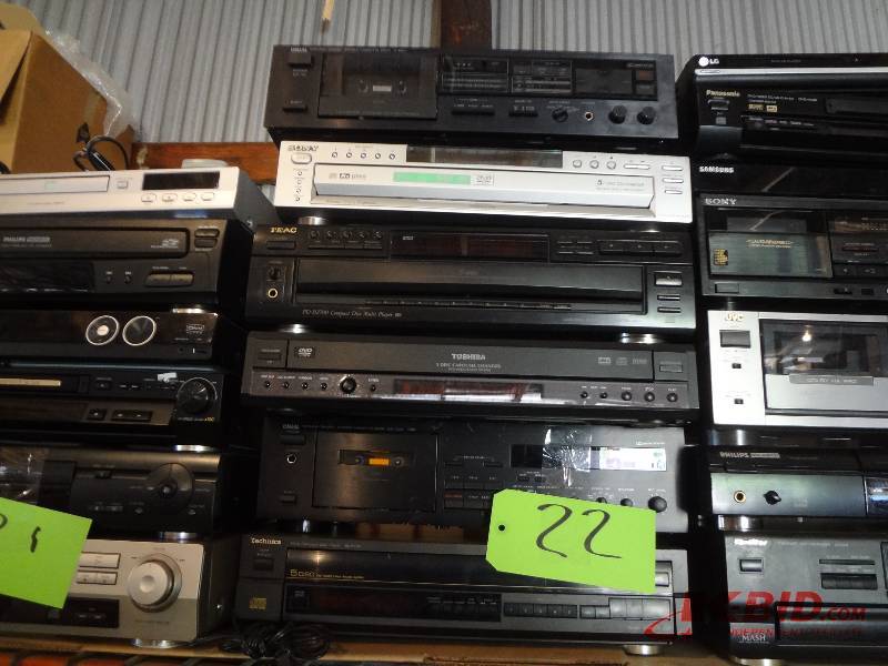 Stack of Electronics