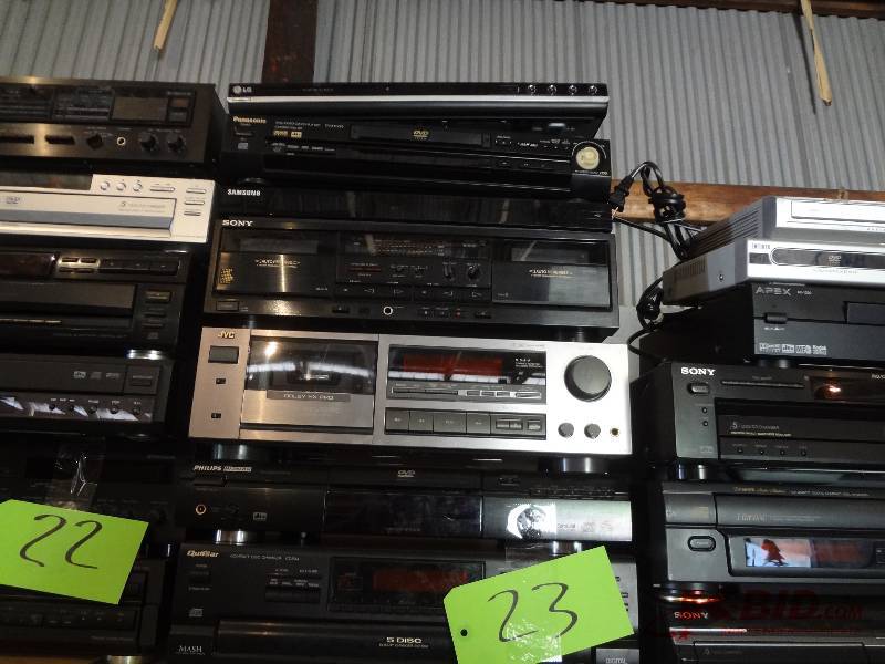 Stack of Electronics