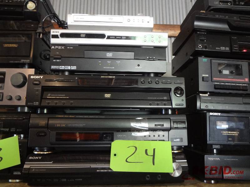 Stack of Electronics