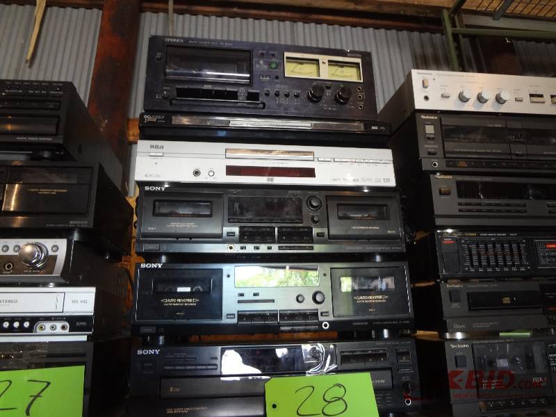 Stack of Electronics