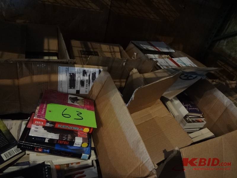 8 Boxes of Books