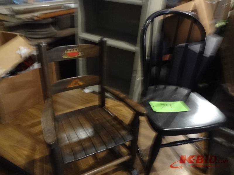 Pair of Childrens Chairs