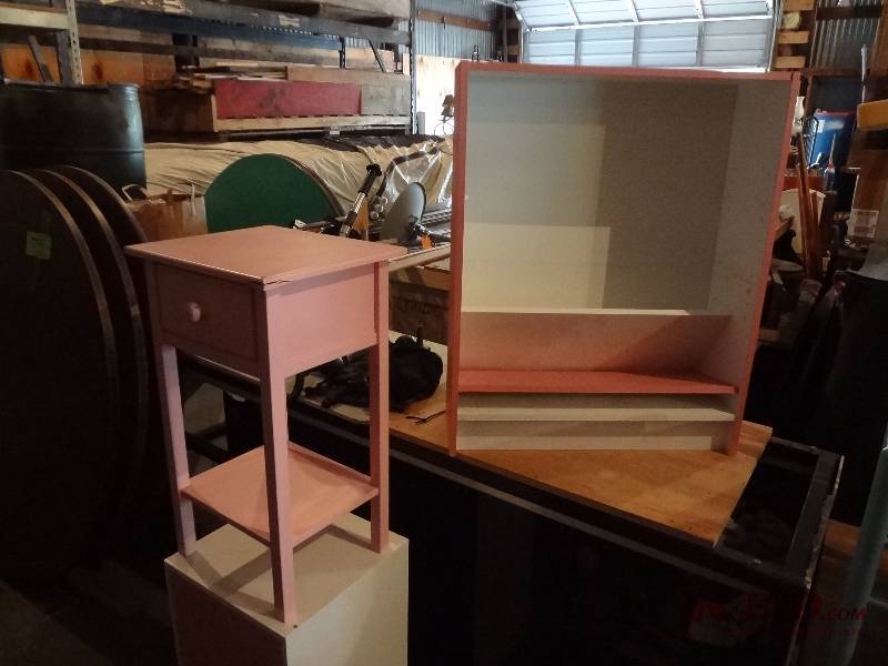 Pink and White