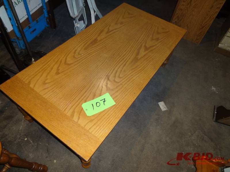 Low Oak Table