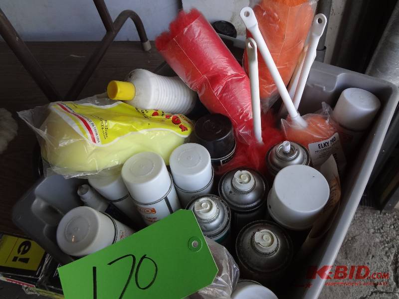 Lot of Professional Cleaning Stuff