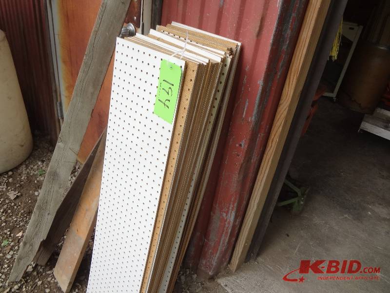 Lot of Peg Board