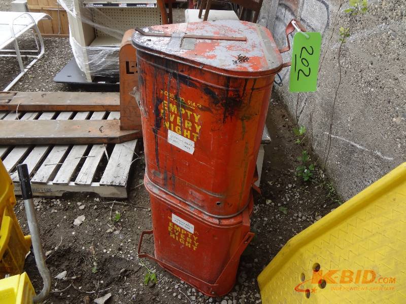 Pair of Rag Buckets