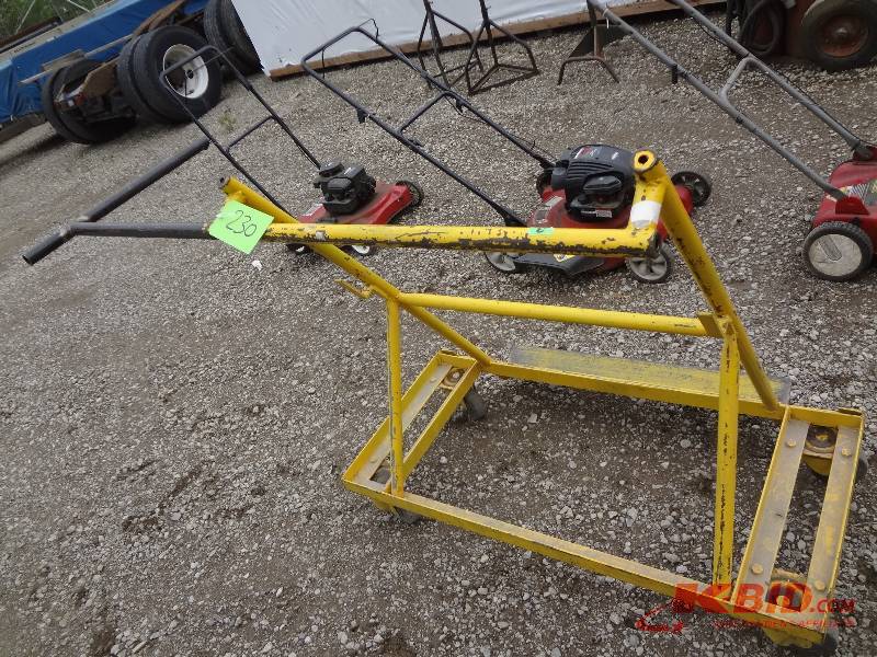 heeled, Angled, pushpull Cart