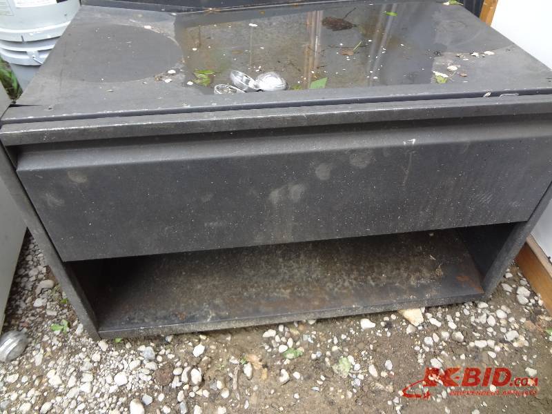 Two Metal Storage Containers