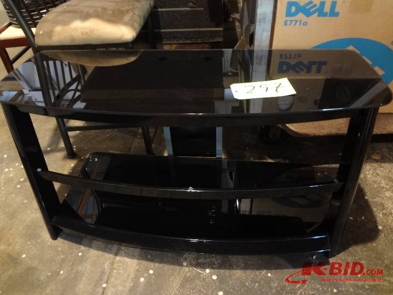 Glass TV Stand