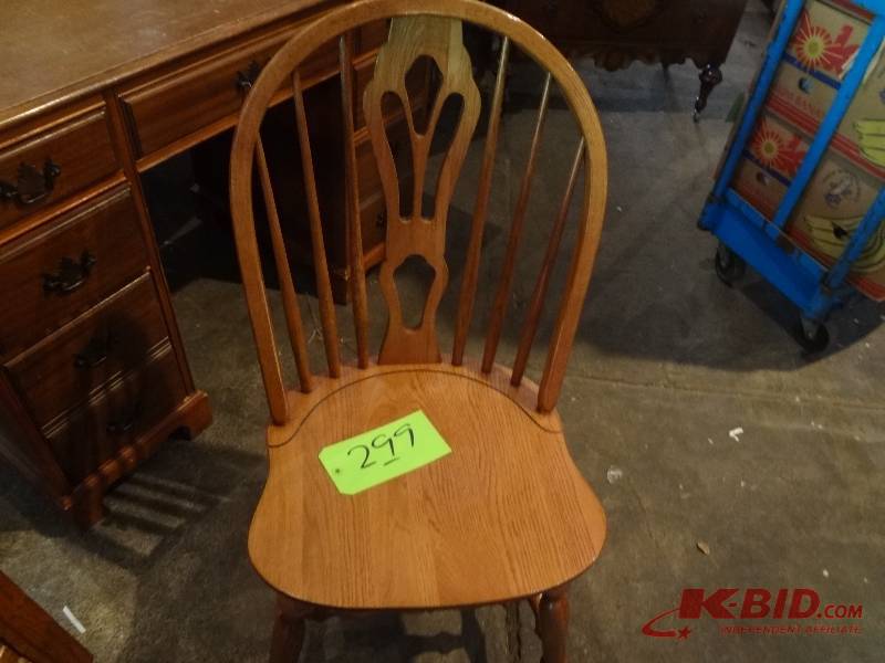 Ornate Oak Chairs