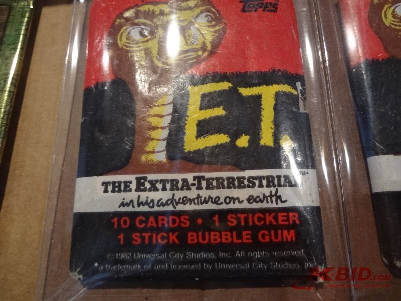 Hobbit,Simpsons,ET,Pirates, Cards