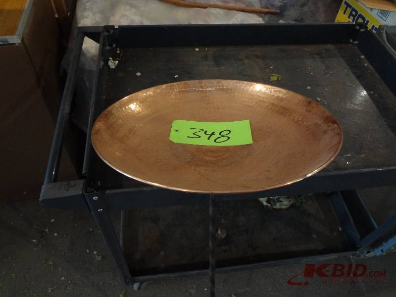 Copper Bird Bath