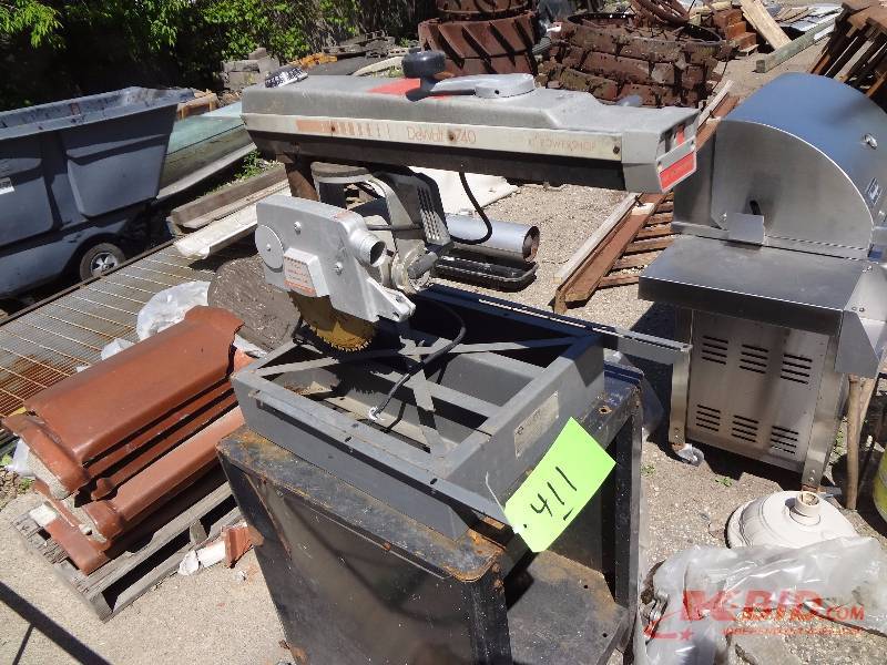 Radial Saw on Craftsman Stand