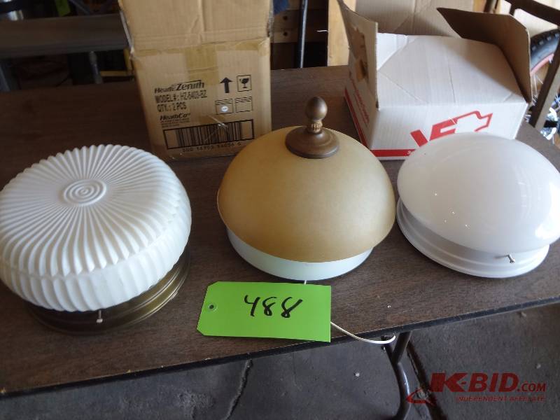 (3) Light Fixtures