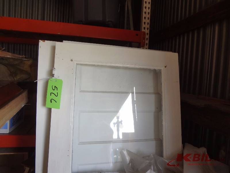 1920s Solid Doors, one halk lighted