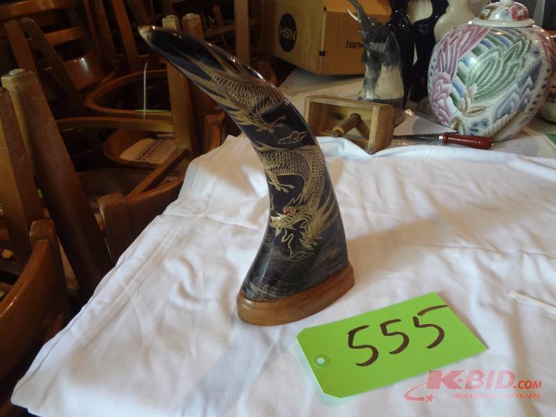 Carved Horn of Something
