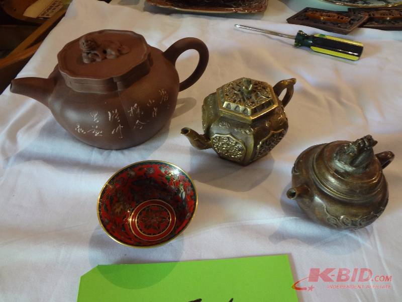 Teapots, Cloisonn Cup