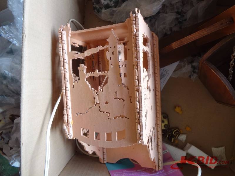 Wooden Light Cover, Planter