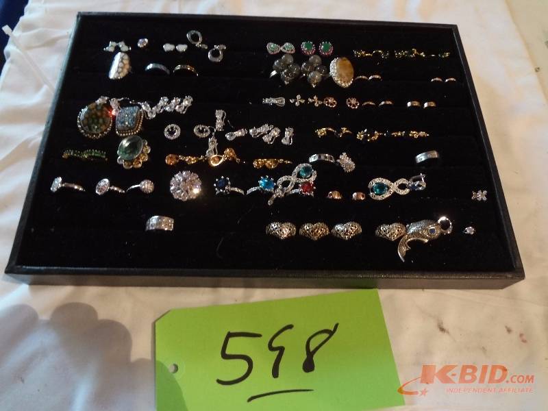 Tray of Costume Jewelry