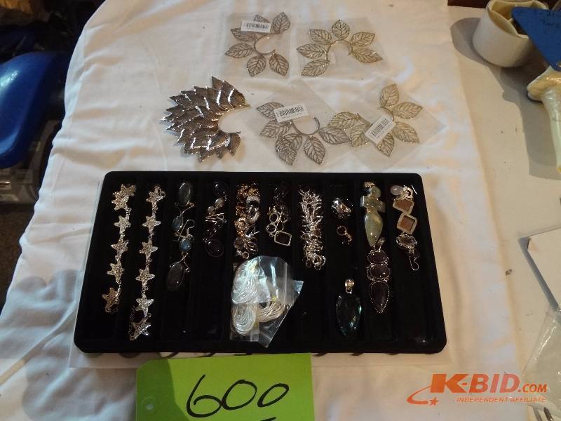 Tray of Costume Jewelry