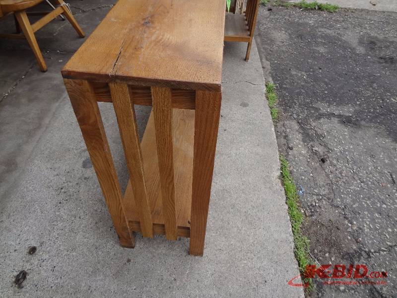 Mission Style Sofa Table