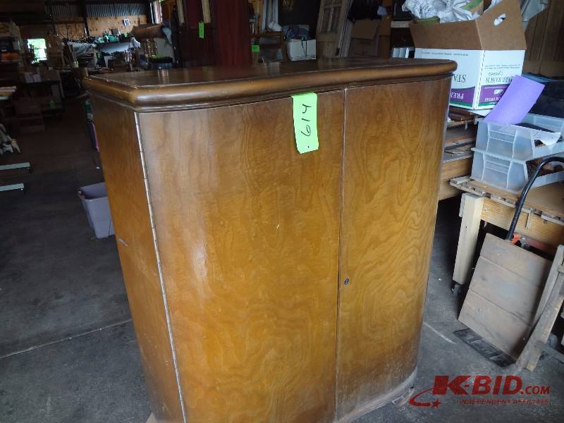 Very Cool Curved Front Armoire