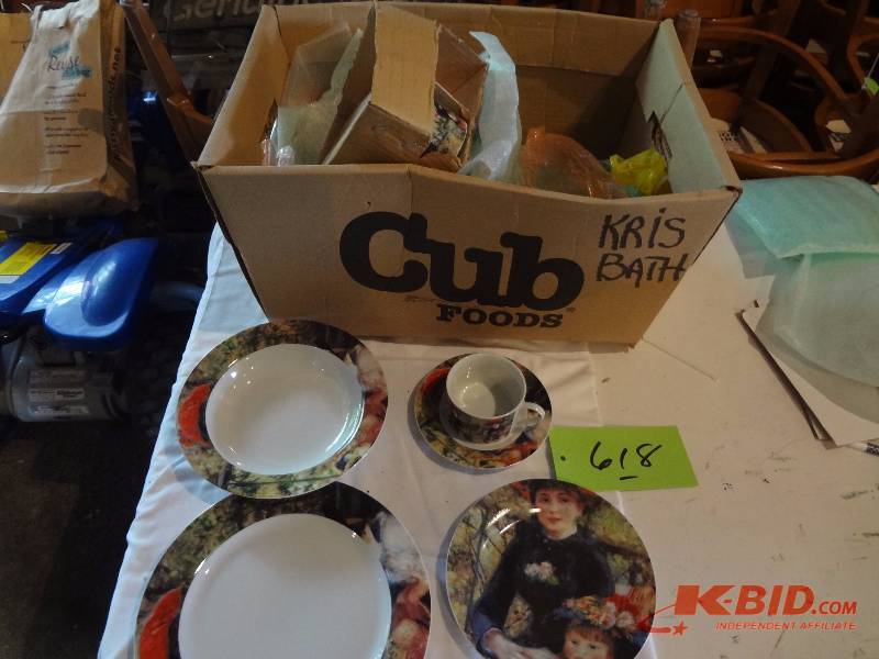 Renoir Porcelain China Set