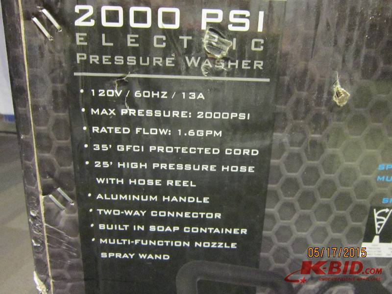2000 PSI Electric power washer