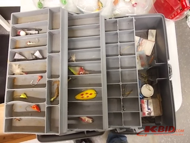 lot 8 image: Plano Tackle Box With Some Contents