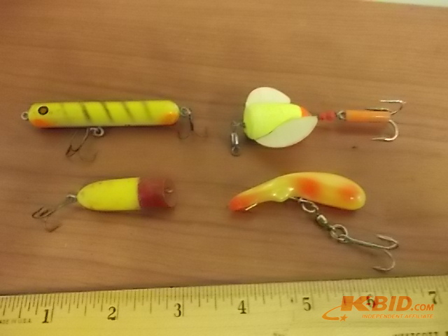 lot 41 image: 4-Lures (Fritzies, Hong Kong, 2-Others)