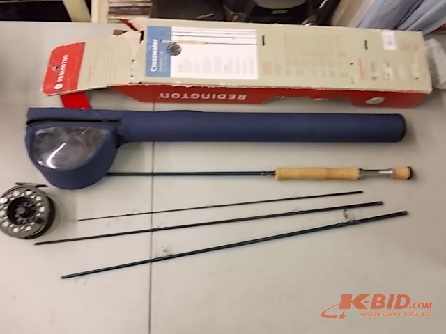 lot 60 image: Redington 4-Piece Fly Fishing Set (Broke Tip)