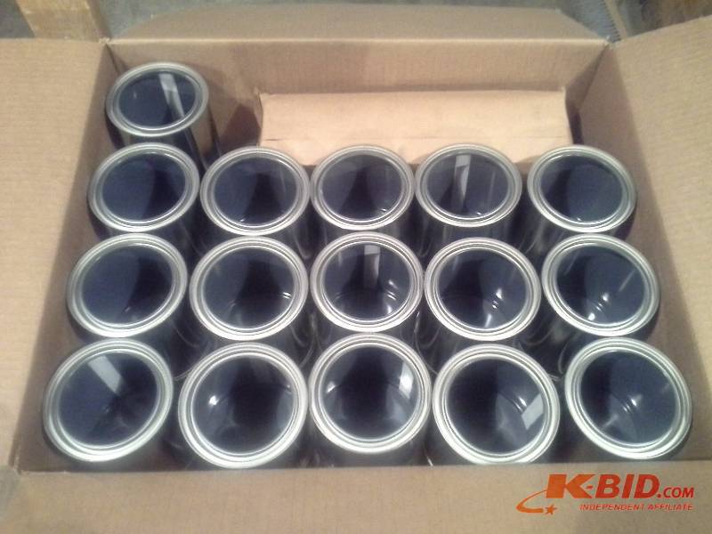 56 - New Blank Quart Cans & Plugs