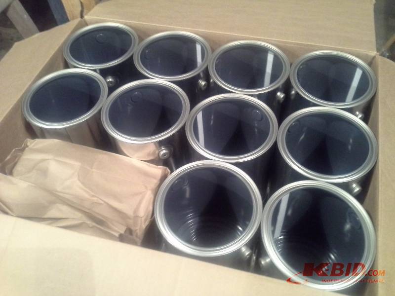 34 - New Blank Gallon Cans & Plugs whandles