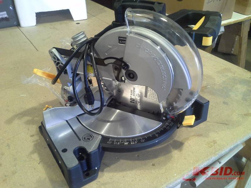 10 in. Compound Miter Saw with Laser Guide System