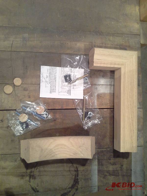 2 pc.Goosneck Riser (OAK)