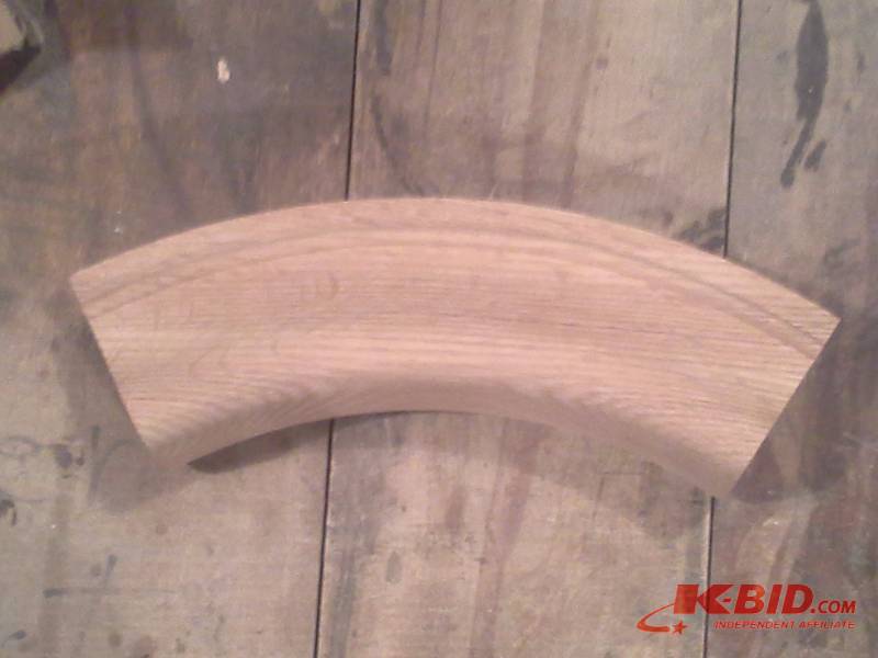 Oak Handrail - Up Easing