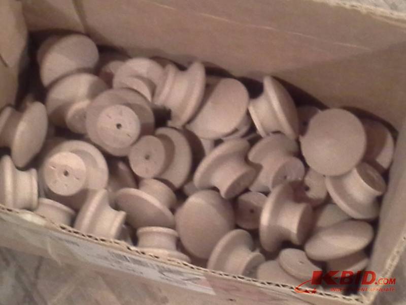 Approximately 50 Wood Knobs