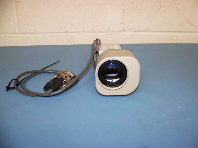 Hitachi, CCD, Color, Security  Surveillance Camera and Canon, TV Zoom Lens