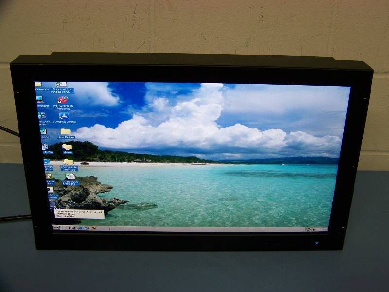 23 LG, Flatron, Display  Monitor is metal casing