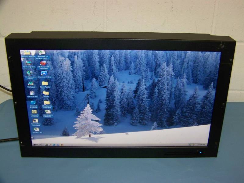 23 LG, Flatron, Display  Monitor is metal casing