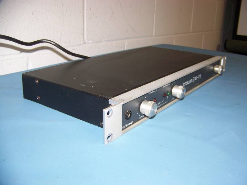 Crown, Stereo  Power Amplifier  Amp