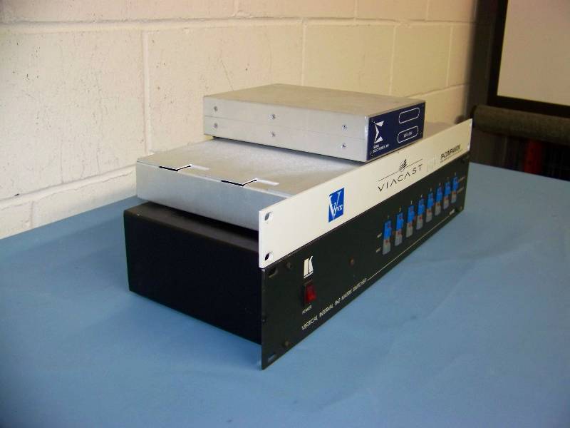 (1) Switcher, (1) Router and (1) Signal Generator