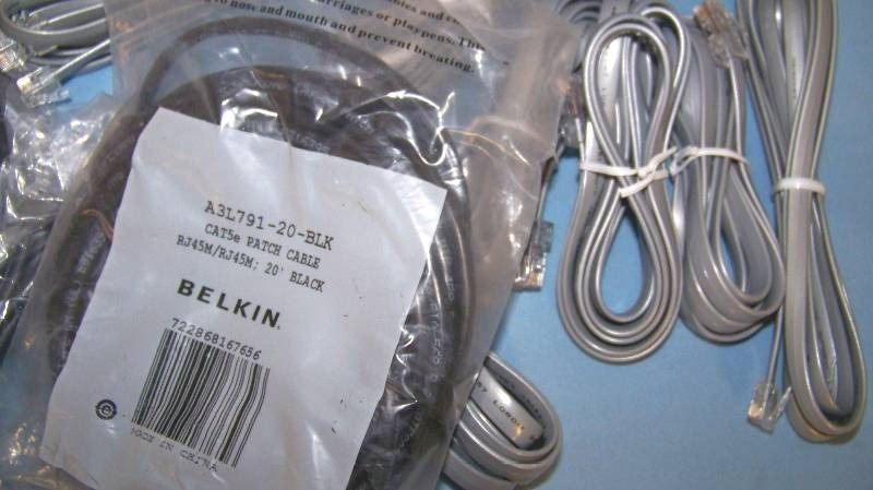 Belkin,Cat5e Patch Cables and Network Cables