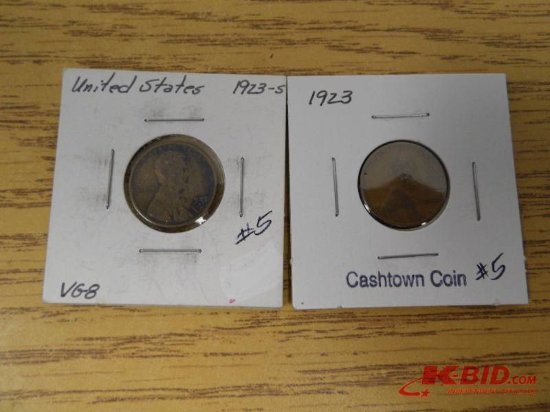 P & S Wheat Cents
